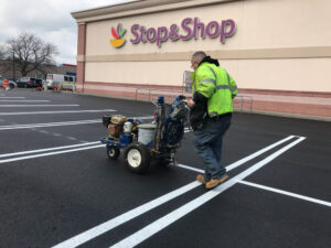 Commercial Parking lot Line Striping Long Island NY
