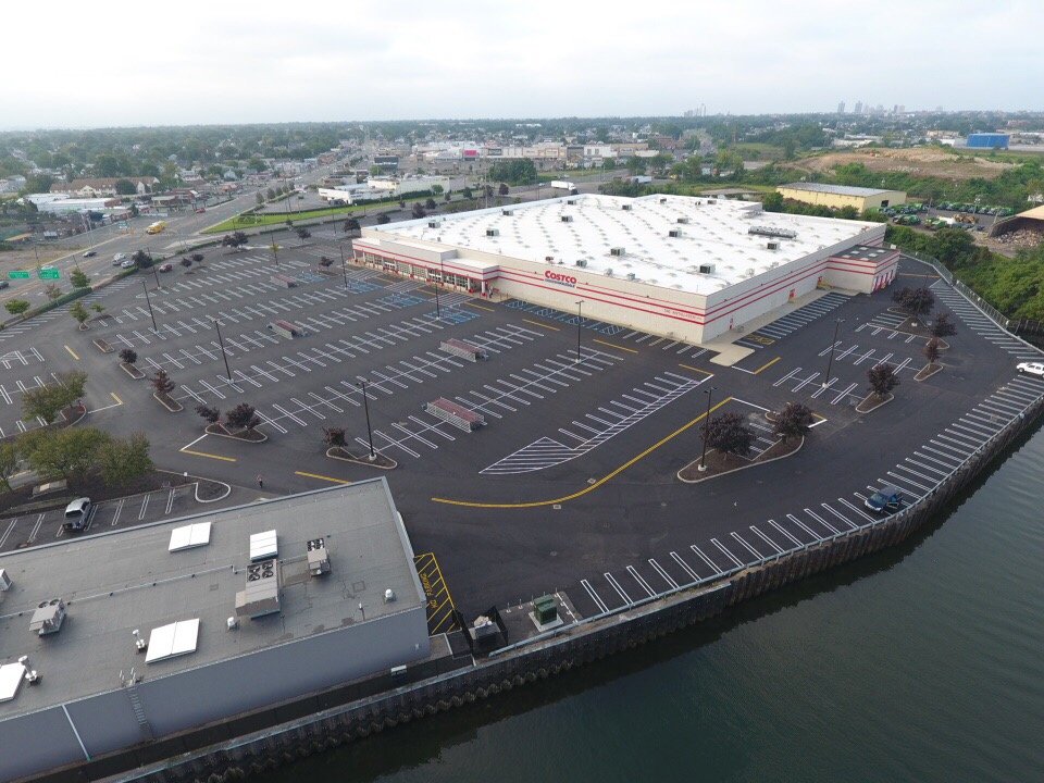 parking lot finished