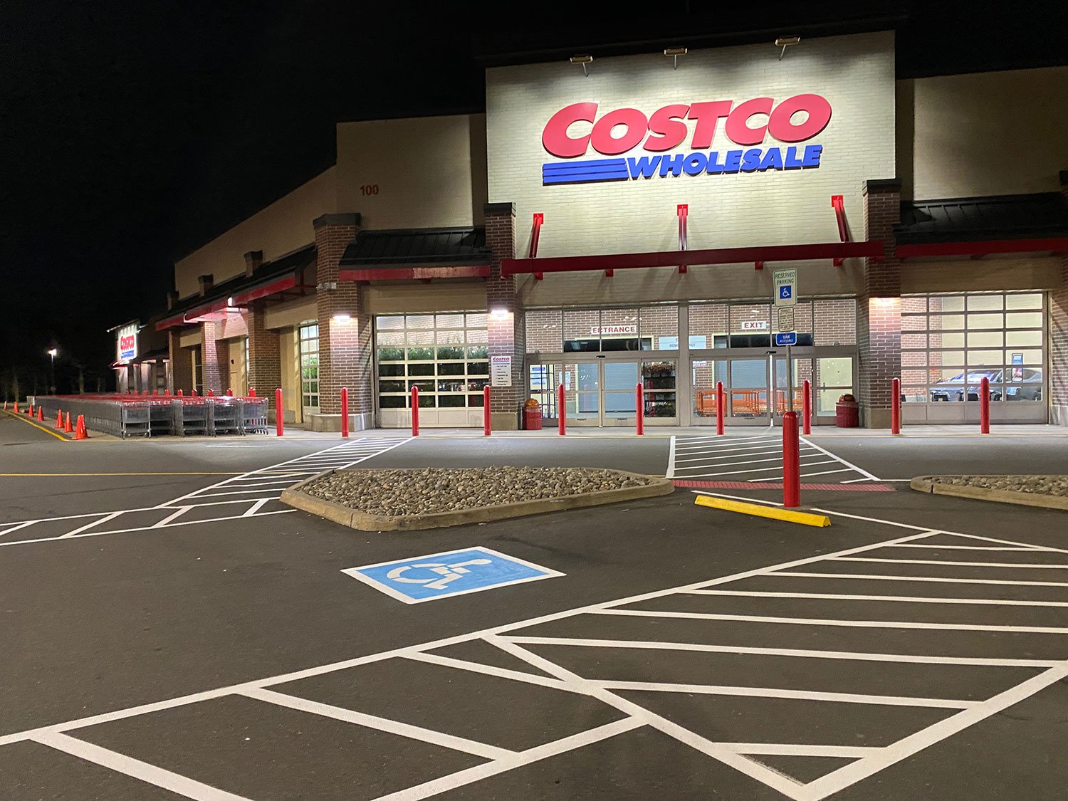 costco parking lot results